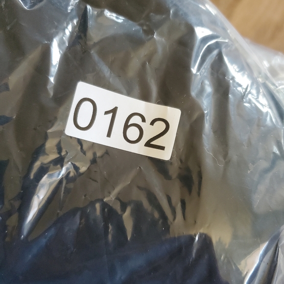 Anne Klein medium black 3/4 sleeve zip button top shirt blouse - Picture 10 of 10